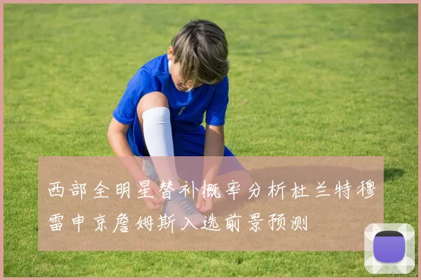 西部全明星替补概率分析杜兰特穆雷申京詹姆斯入选前景预测
